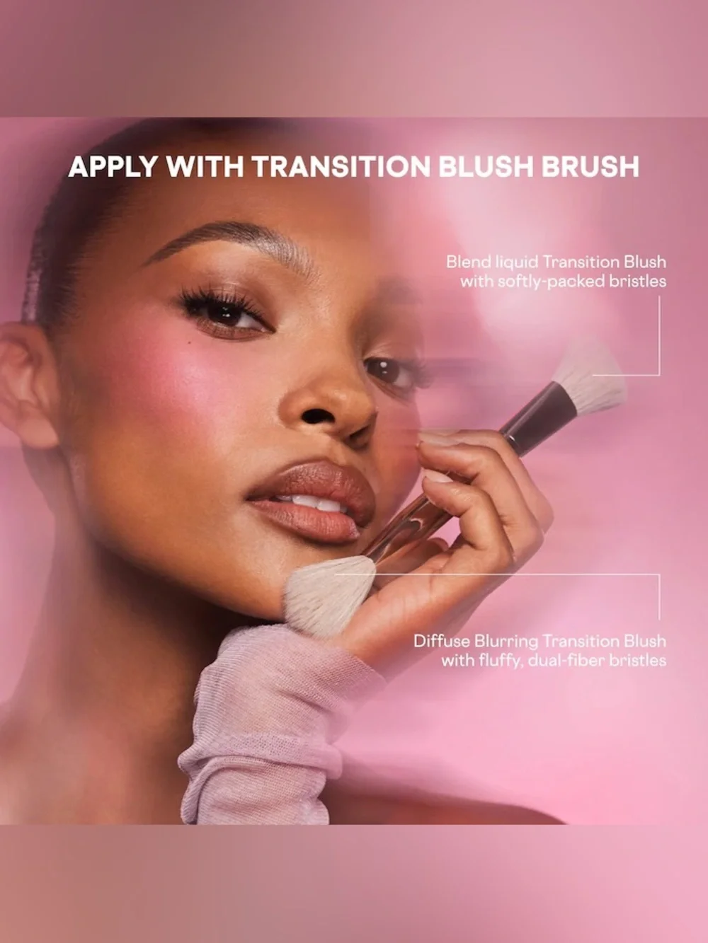 Patrick Ta Dual Ended Transition Blush Brush